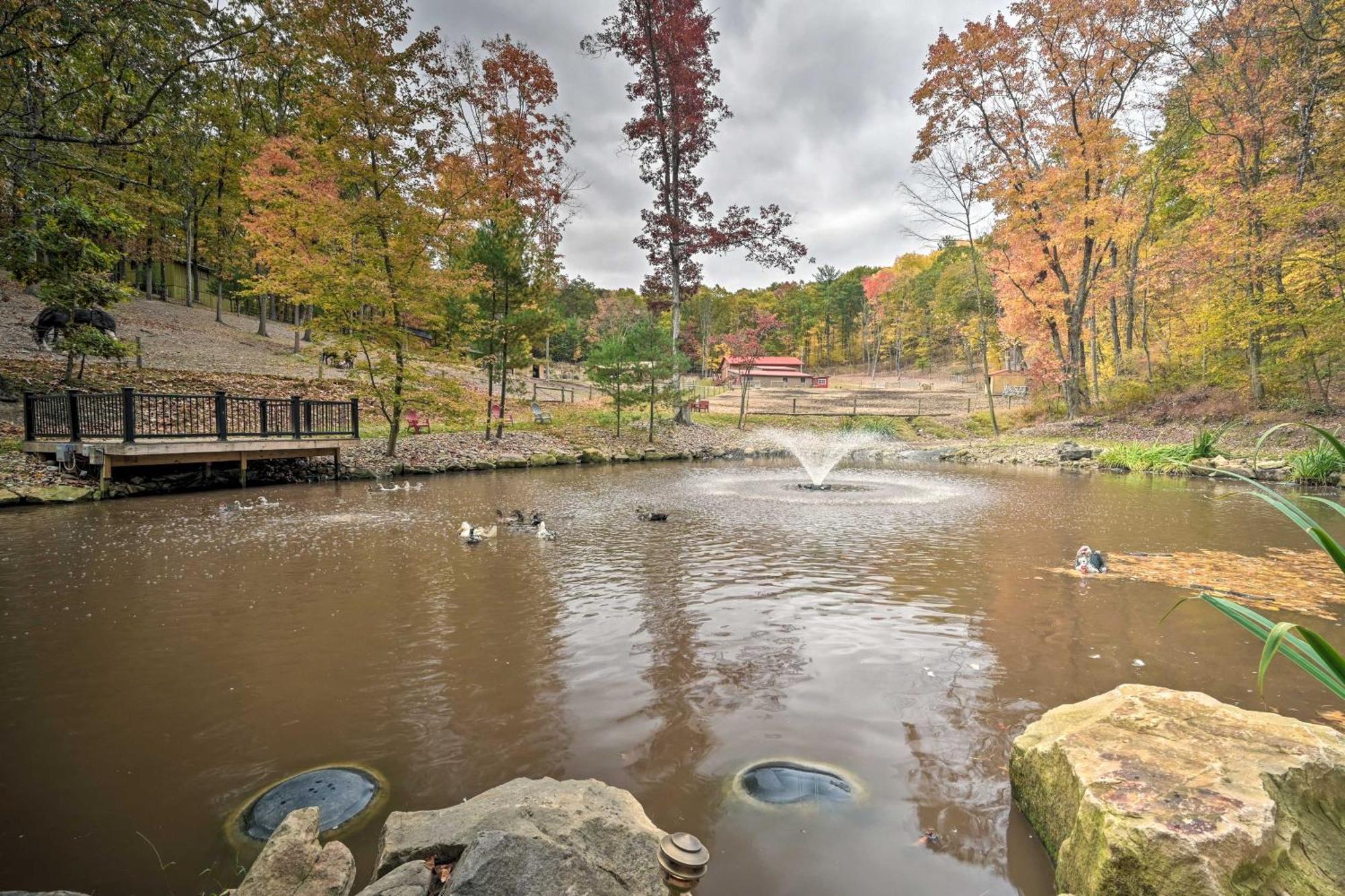 Lucas Mccain Cabin 5 Mi To Raystown Lake Launch! Huntingdon Esterno foto