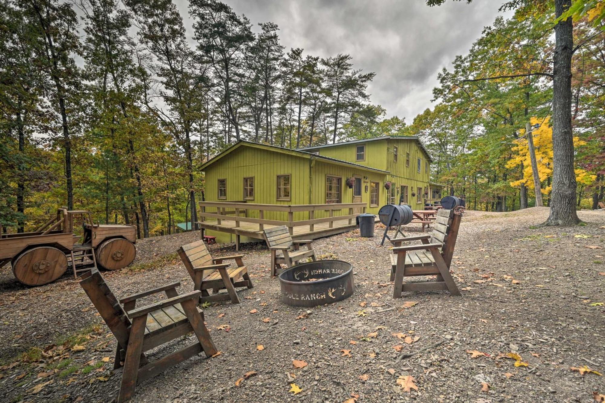 Lucas Mccain Cabin 5 Mi To Raystown Lake Launch! Huntingdon Esterno foto